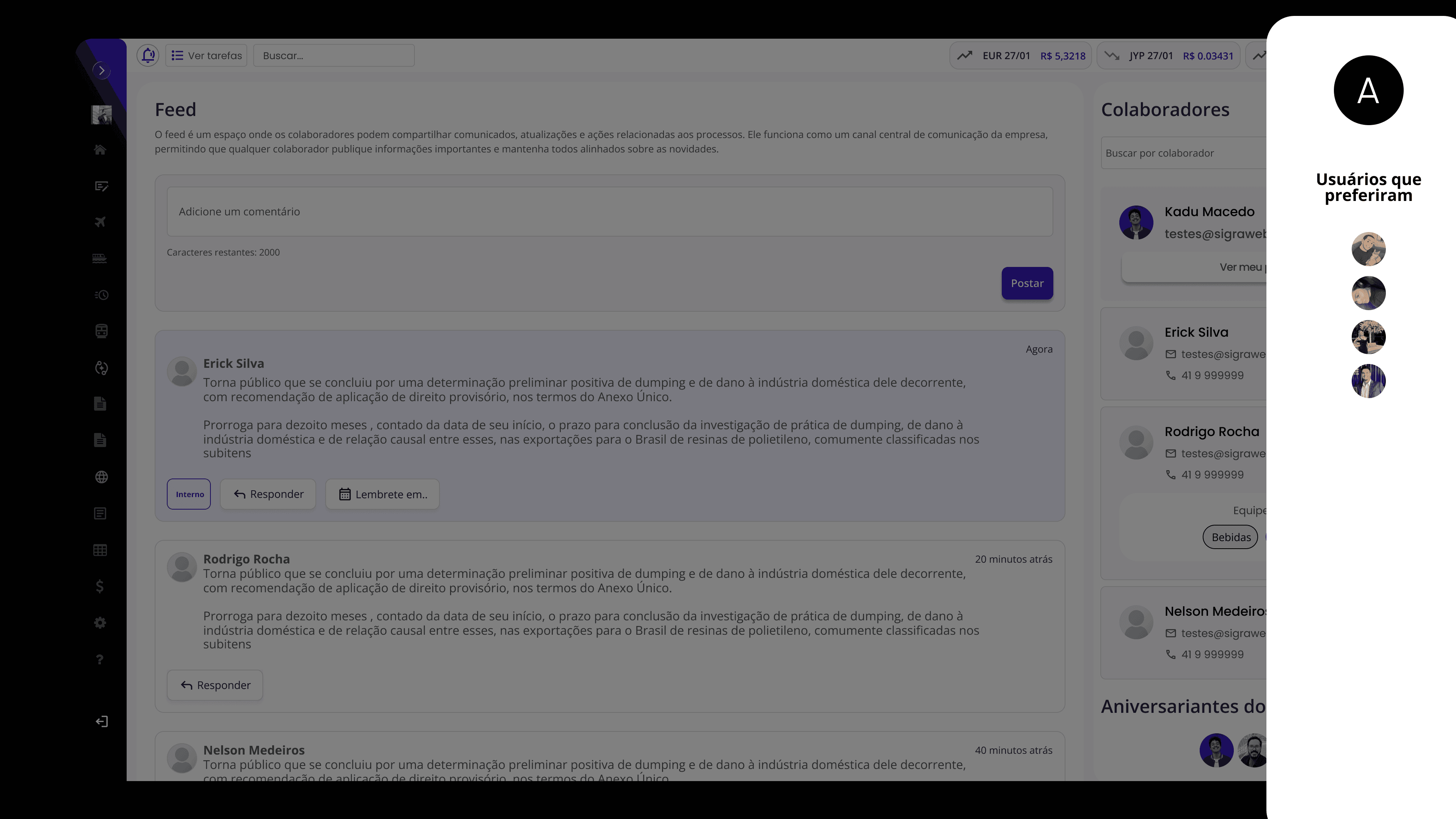 Teste A/B — desenvolvimento 14